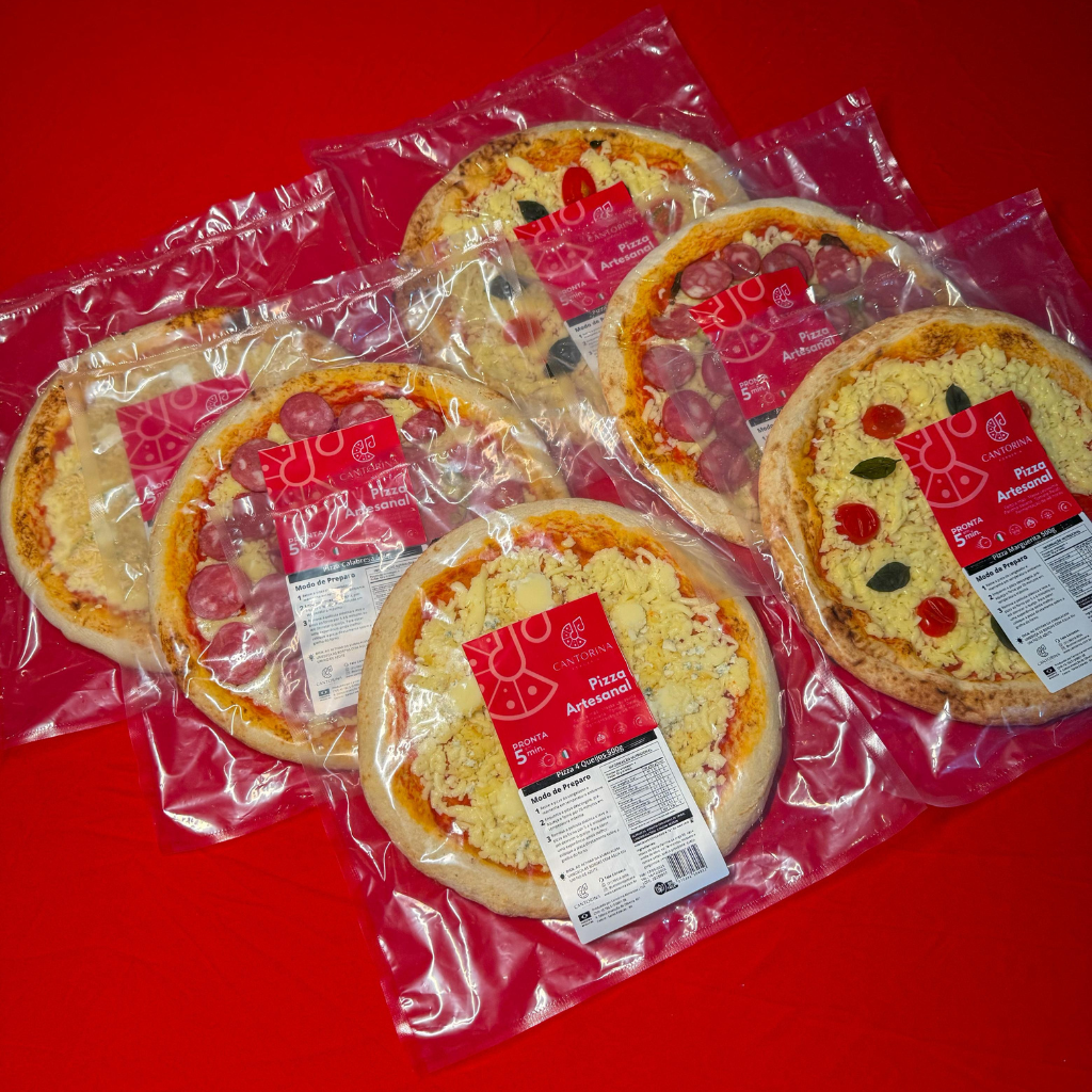 Kit 6 Pizzas — Clássica de Longa Fermentação